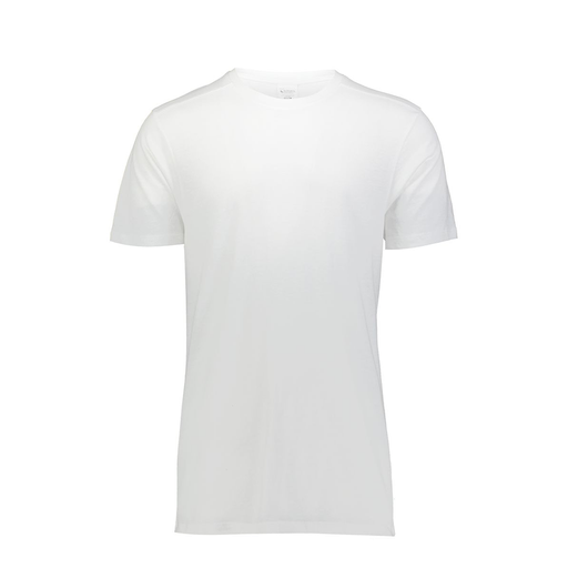 [FTSCUBWH-AS-LOGO2] Decker Men's Tri-Blend T-Shirt - Short Sleeve (Adult S, White, Logo 2)