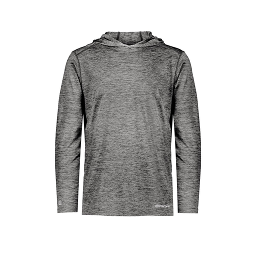 [FOLHCGBK-YS-LOGO1] Decker Youth Charge Hoodie (Youth S, Black, Logo 1)